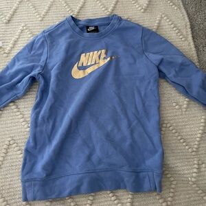 Nike Light Blue Standard Fit Top